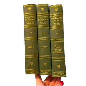 (Books x 3) The Harvard Classics Shelf Of Fiction. Books 11, 12, & 13.
